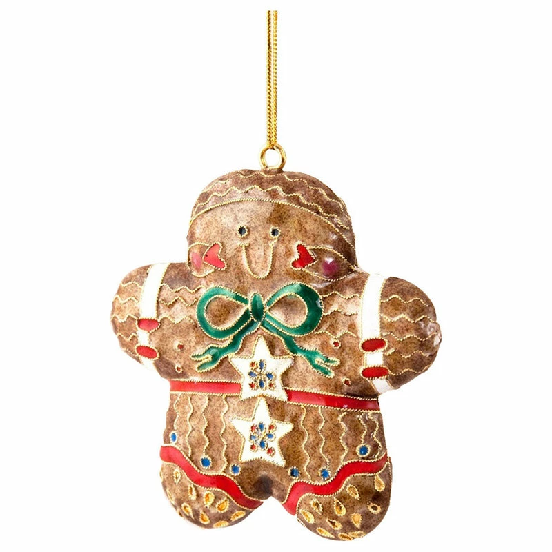 Budget ๐คฉ Value Arts Cloisonne Gingerbread Man Ornament ๐ 1 Budget ๐คฉ Value Arts Cloisonne Gingerbread Man Ornament ๐