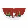 Best deal 🔥 Kurt S. Adler, Inc. Kurt Adler 48" Red, Green, And White Santa Applique Treeskirt ✨