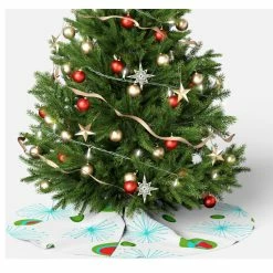 Brand new 🔔 Crash Pad Designs Retro ❄ Christmas Tree 👗 Skirt 🎉 -christmas decorations Sales db915a1501315441 4959 w800 h800 b1 p0