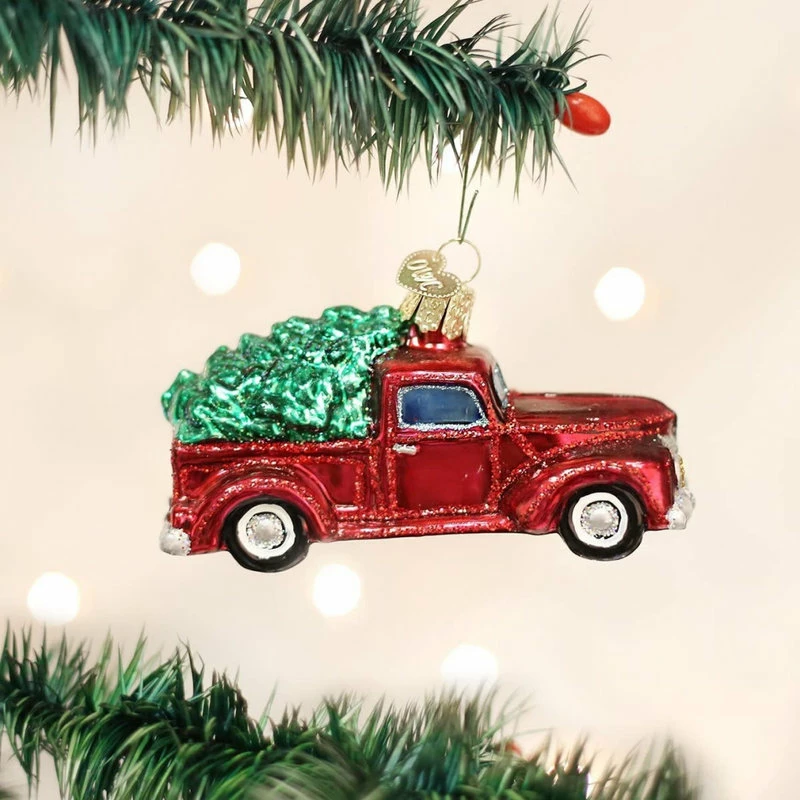 Buy ๐ฏ Old World ๐ Christmas Truck With Tree Blown Glass Ornament ๐ฅฐ 2 Buy ๐ฏ Old World ๐ Christmas Truck With Tree Blown Glass Ornament ๐ฅฐ - Image 2