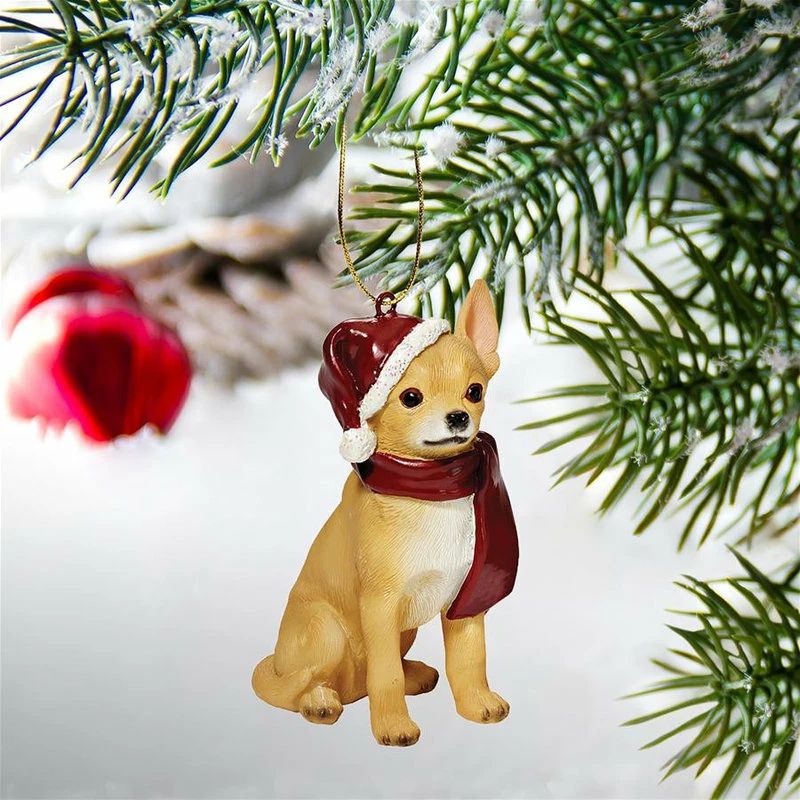 Brand new ๐ Design Toscano Chihuahua Ornament ๐ 2 Brand new ๐ Design Toscano Chihuahua Ornament ๐ - Image 2