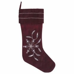 Deals 😀 Vickerman Company 8"x19" Silver Sparkle Stocking 😉