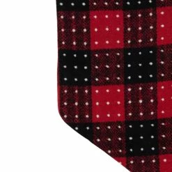 Flash Sale 😍 Northlight Seasonal 21.5" Red And Black Plaid With Dots And Faux Fur Cuff ❄ Christmas Stocking ✨ -christmas decorations Sales e0f1665a00dbeaa4 3674 w800 h800 b0 p0