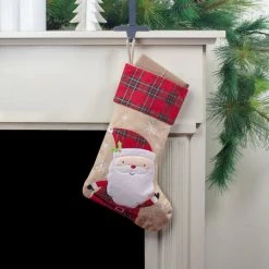Promo ๐ Northlight Seasonal 19" Burlap Plaid Whimsical Santa Waiving ๐ Christmas Stocking ๐ฏ 5 Promo ๐ Northlight Seasonal 19" Burlap Plaid Whimsical Santa Waiving ๐ Christmas Stocking ๐ฏ -christmas decorations Sales fa91089b00dbc9a9 3256 w800 h800 b0 p0