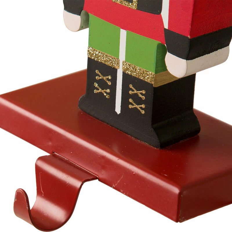 Best deal โ Glitzhome 7" Wooden/Metal Nutcracker Stocking Holder ๐ 5 Best deal โ Glitzhome 7" Wooden/Metal Nutcracker Stocking Holder ๐ - Image 5