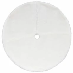 Best reviews of 🎉 Dyno 48" Plush White Solid Round 🎄 Christmas Tree 👗 Skirt 😉