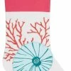 Wholesale 😀 C & F Home Blue Nautilus Shell And Coral Coastal 🎄 Christmas Holiday Stocking ✔️