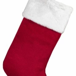 Cheapest ⭐ H332/H333/H334 Cable Knit Classic Striped Design Holiday 🎅 Christmas Stocking, Styles 2 🔥