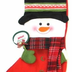 Best Sale 🤩 Giftcraft Stocking Snowman 🔔 Christmas 🔔