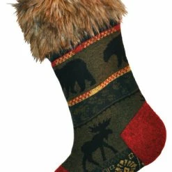 Discount 🎉 Wooded River Inc McWoods 1 🎁 Christmas Stocking Sock 🔔
