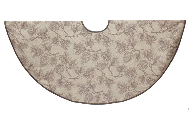 New ๐ฏ Kurt S. Adler, Inc. Kurt Adler Rustic Pinecone Design Chenille Jacquard 54 Inches Holiday TreeSkirt ๐ 1 New ๐ฏ Kurt S. Adler, Inc. Kurt Adler Rustic Pinecone Design Chenille Jacquard 54 Inches Holiday TreeSkirt ๐