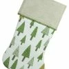 Best Pirce 🧨 Northlight Seasonal 18" Rustic Woodland 🎄 Christmas Stocking With Green Forest Print And Flax Cuff 🤩