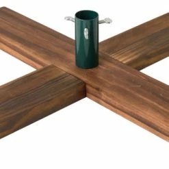 Best Sale ✨ Northlight Seasonal Dark Wood Artificial ❄ Christmas Tree Stand For Trees Up To 7.75' Tall 😀