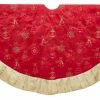 Cheap ✔️ Kurt S. Adler, Inc. 60" Red And Gold Ornament Tree 👗 Skirt 🎉