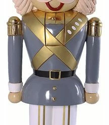 Best reviews of 🧨 Queens Of 🎅 Christmas 6' Nutcracker Wearing A Gray 🧥 Coat 🎉