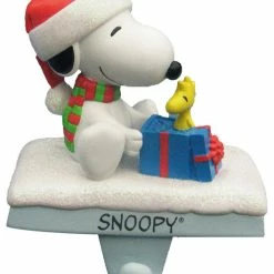 Discount ⌛ Kurt S. Adler, Inc. 4.6" Snoopy And Woodstock Stocking Holder 🧨