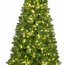 Wholesale 💯 Queens Of 🎅 Christmas 6' Mixed Blend Tree Pre-Lit With Warm White LED Lights 🛒