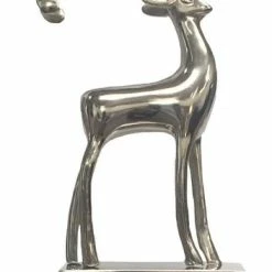 Outlet ✔️ Kurt S. Adler, Inc. Kurt Adler Silver Reindeer Stocking Hanger 🎁