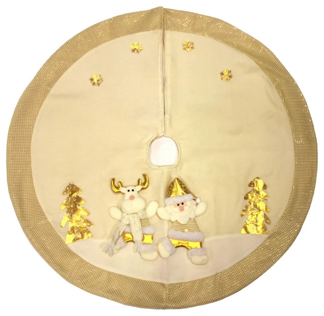 New ๐ WORTH IMPORTS 40" Reindeer & Santa Embroidered White Gold ๐
Christmas Tree ๐ Skirt โค๏ธ 1 New ๐ WORTH IMPORTS 40" Reindeer & Santa Embroidered White Gold ๐
Christmas Tree ๐ Skirt โค๏ธ