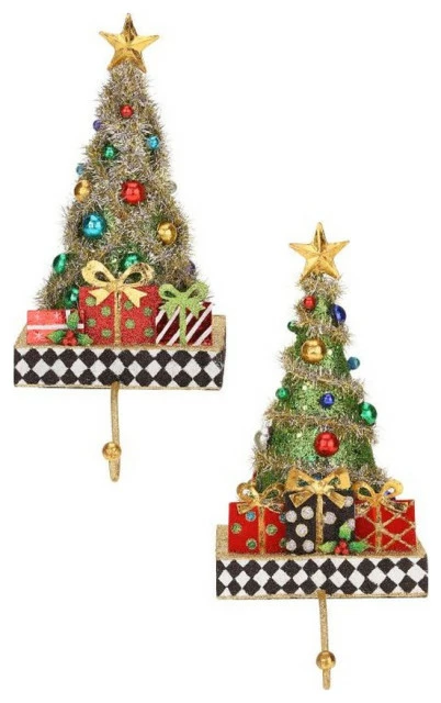 Buy ๐คฉ Mark Roberts 2015 ๐ Christmas Tree Stocking Holder, Assortment Of 2, 11" ๐งจ 1 Buy ๐คฉ Mark Roberts 2015 ๐ Christmas Tree Stocking Holder, Assortment Of 2, 11" ๐งจ