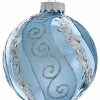 Cheap 🛒 Kurt S. Adler, Inc. 80mm Silv Blue W. Glitter, Sequins Glass Ball Ornaments, 6 Piece Box 🛒