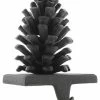 Best Pirce ❤️ Homart Pinecone Stocking Holder, Cast Iron, Brown Set Of Two 🎉