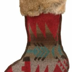 Budget ✨ Wooded River 14x20 Stocking-Sock - Yellowstone 👏