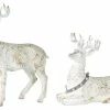Wholesale 🎁 Melrose International LLC Deer (Set Of 2) 11"H, 15.75"H Resin ⭐