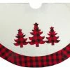 Best reviews of ✔️ Northlight Seasonal 48" White Red And Black Buffalo Plaid Tree 🎄 Christmas Tree 👗 Skirt ❤️