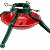 Wholesale 🎉 Jack-Post 95-4464 Steel 🎁 Christmas Tree Stand For Up To 7', 4-Legs, Red & Green 💯