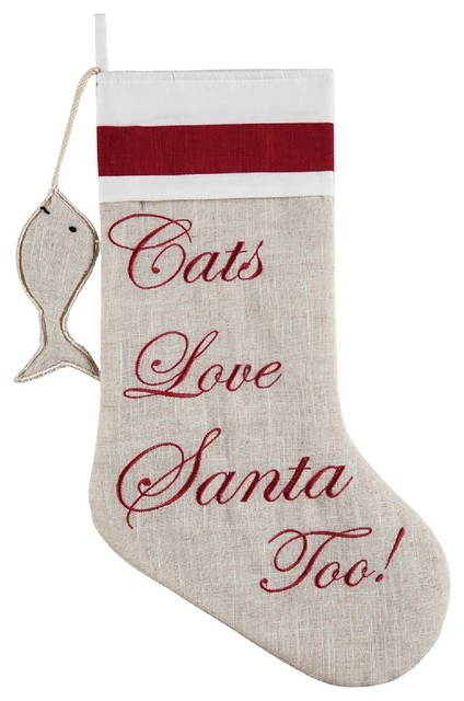 Coupon ๐ฏ C & F Home Cats Love Santa Too Embroidered Linen Look 20 Inch โ Christmas Holiday Stocking ๐งจ 1 Coupon ๐ฏ C & F Home Cats Love Santa Too Embroidered Linen Look 20 Inch โ Christmas Holiday Stocking ๐งจ